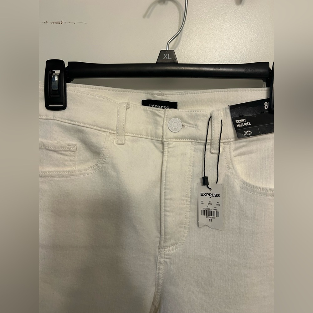 NWT Express High-Waisted Skinny Jeans - Picture 5 of 10
